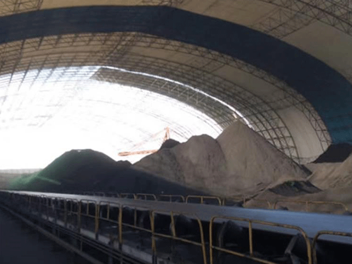 大庆煤棚料仓网架